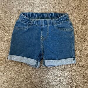 Toddler Girl Jegging Shorts